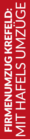 banner-firmenumzug-krefeld Roter Banner von Hafels Umzüge mit der Aufschrift: Firmenumzug Krefeld mit Hafels Umzüge